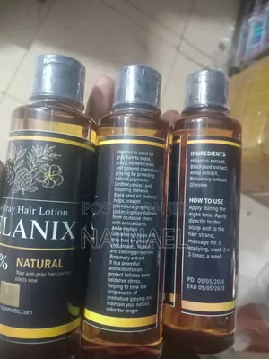 Melanix Anti-Gray Hair Lotion የሽበት ማጥፊያ