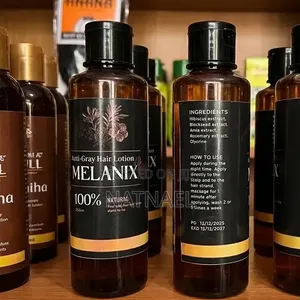 Melanix Anti-Gray Hair Lotion የሽበት ማጥፊያ