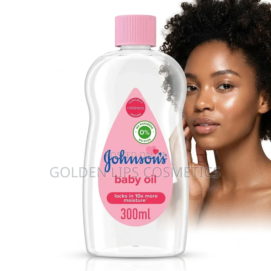 Johnson's Baby Oil 300ml – Moisturizing Baby Skin Care Oil