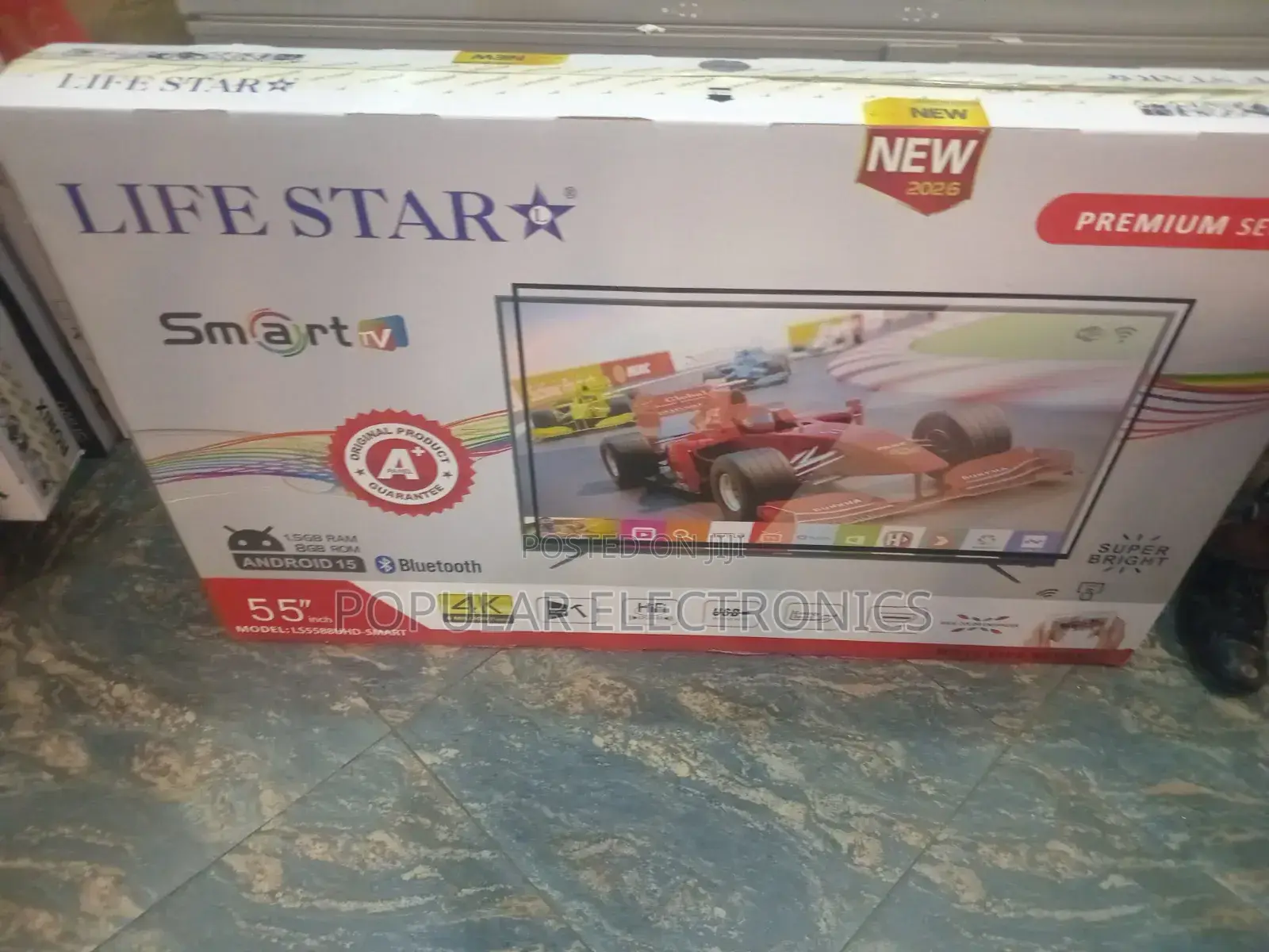B S 55inchi Tv Smart Android New 20 26