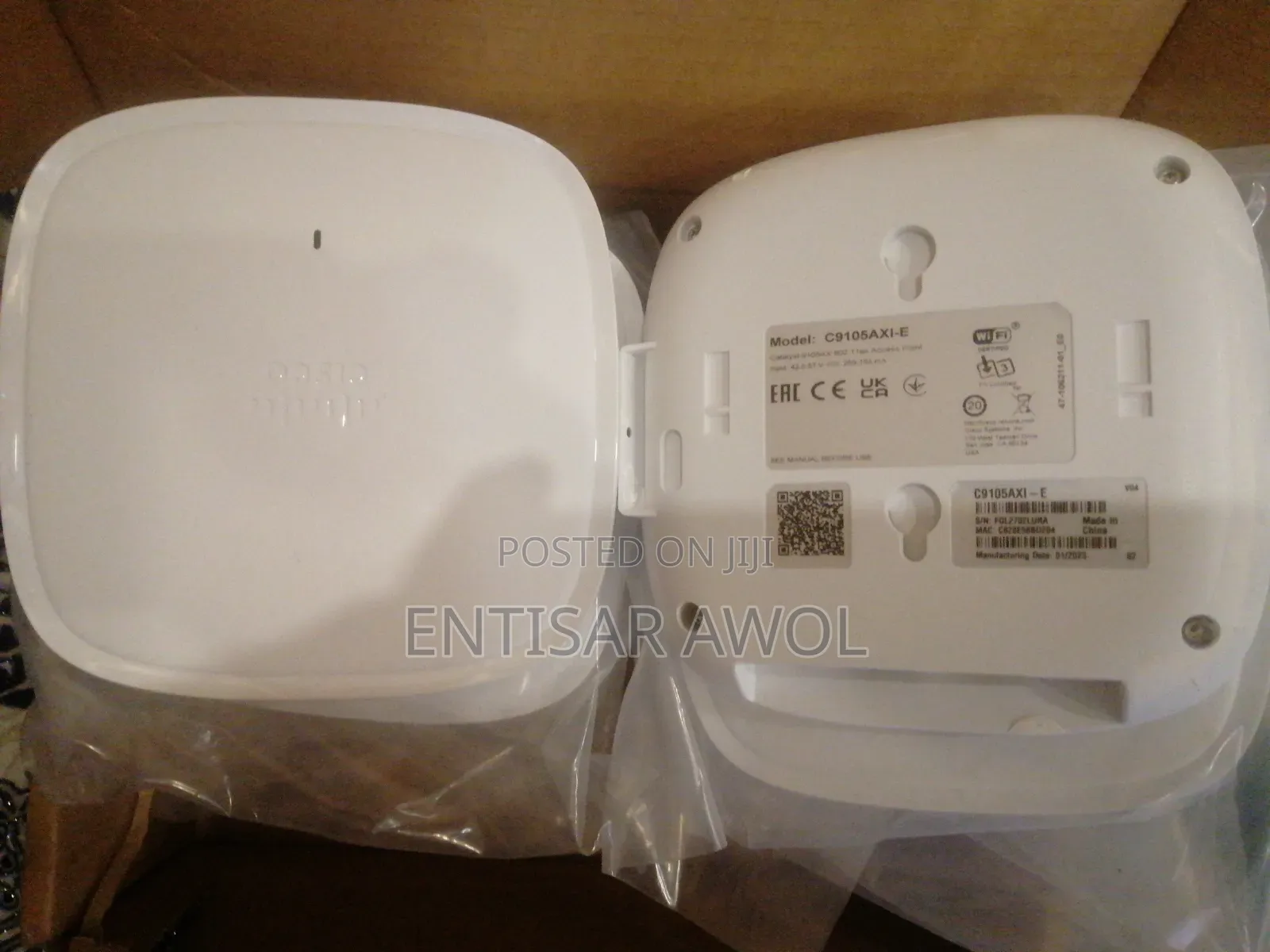 Cisco​ Catalyst C9105axi-E Wifi 6 Poe Wireless Access Point