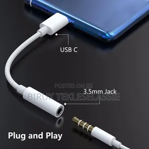Type C To 3.5 Mm Aux Adapter