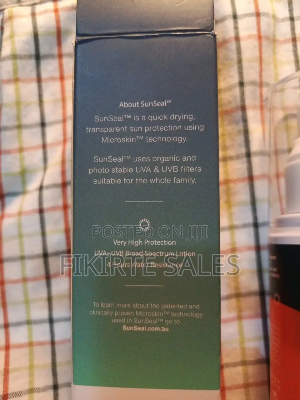 Sunseal By Microskin Spf50+ Sunscreen - Made In Australia