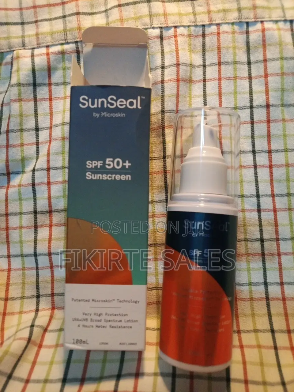 Sunseal By Microskin Spf50+ Sunscreen - Made In Australia