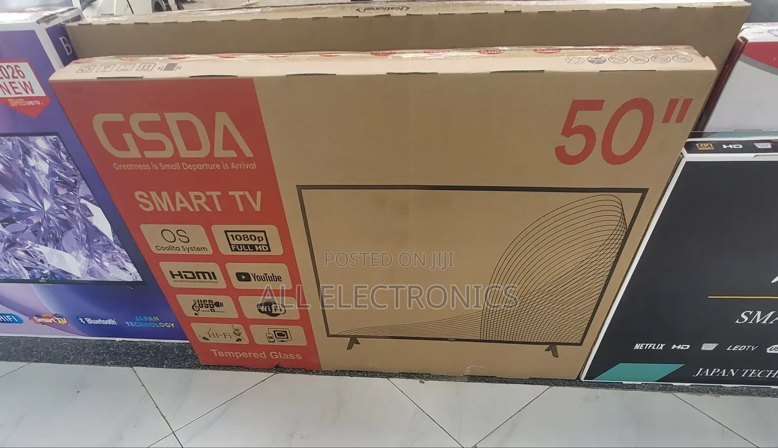 50"Inch Gsda 1080p Full Hd Tv