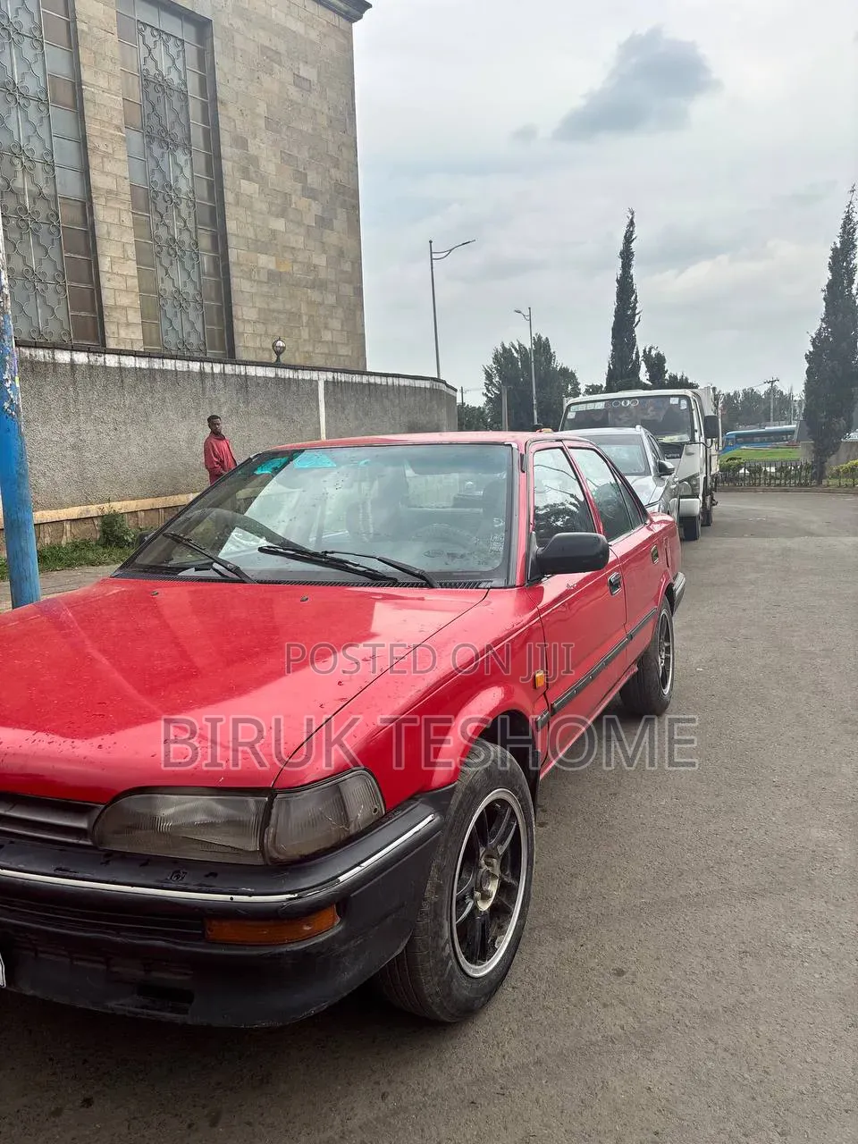Toyota Corolla 1991 Red