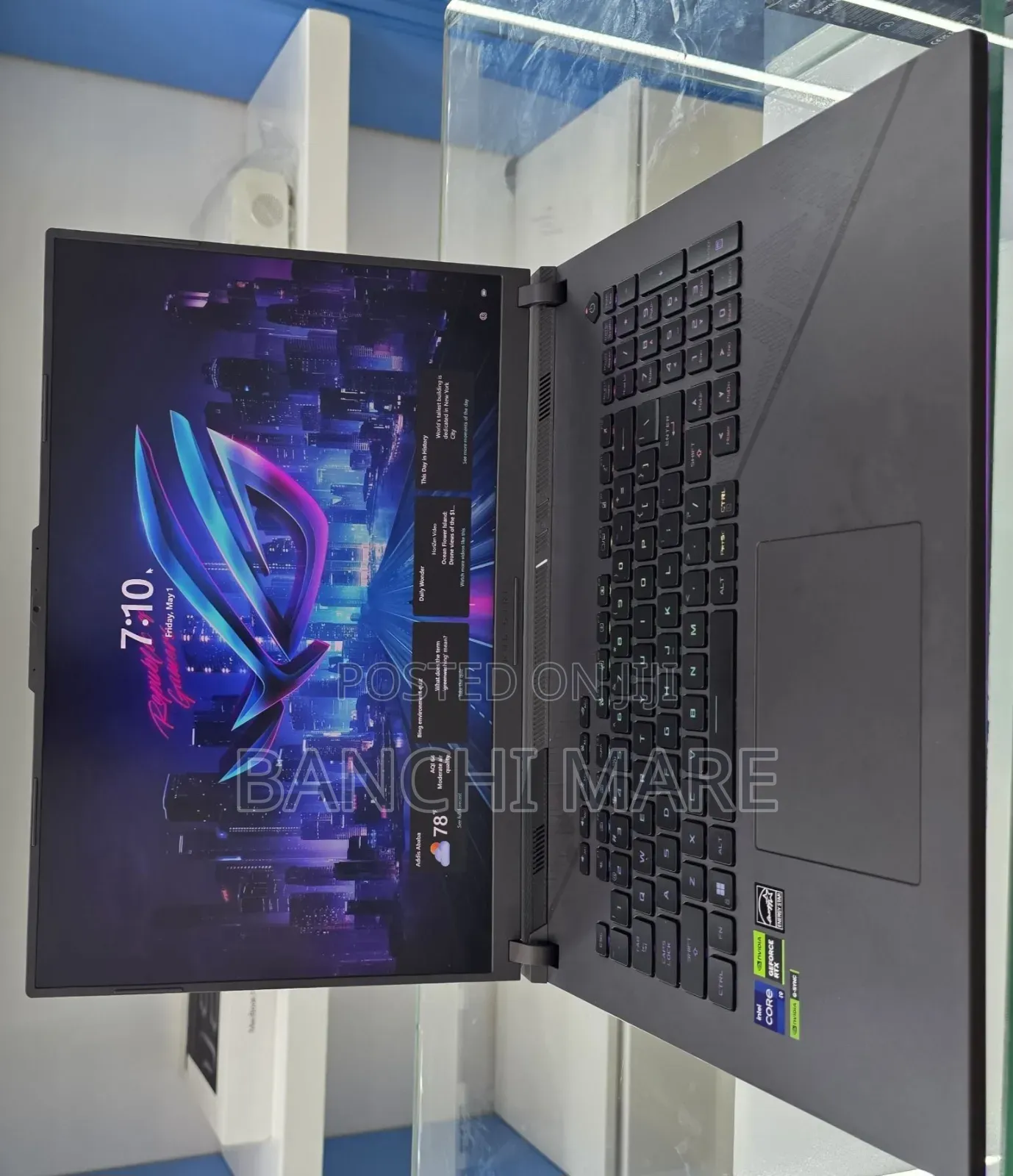New Laptop Asus ROG Strix G18 16GB Intel Core i9 SSD 1T