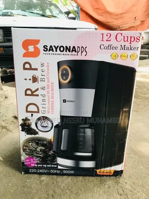 Sayona Coffee Maker, Specifically Model SCG-4433.