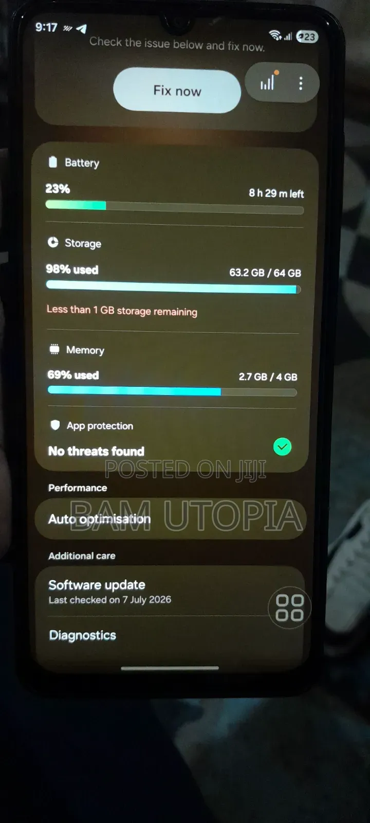 Samsung Galaxy A07 128 GB Black