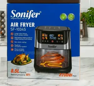 ​Sonifer 8.5l Air Fryer (2200w Max) With Touch Screen Control