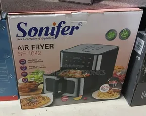 Sonifer 10l Air Fryer (1800w) With Colorful Led Display
