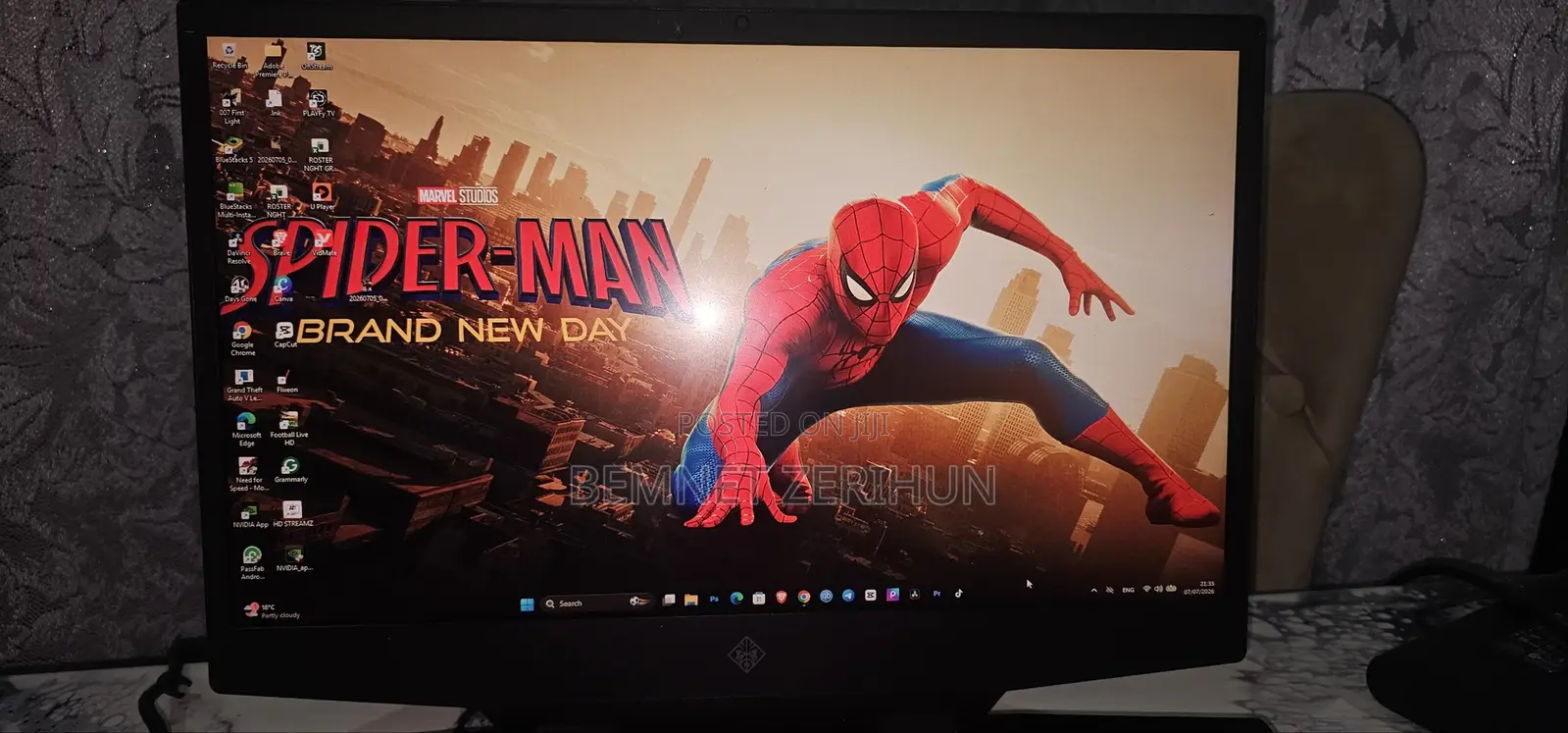 Laptop HP Omen 17-an188nr 16GB Intel Core i7 SSD 512GB