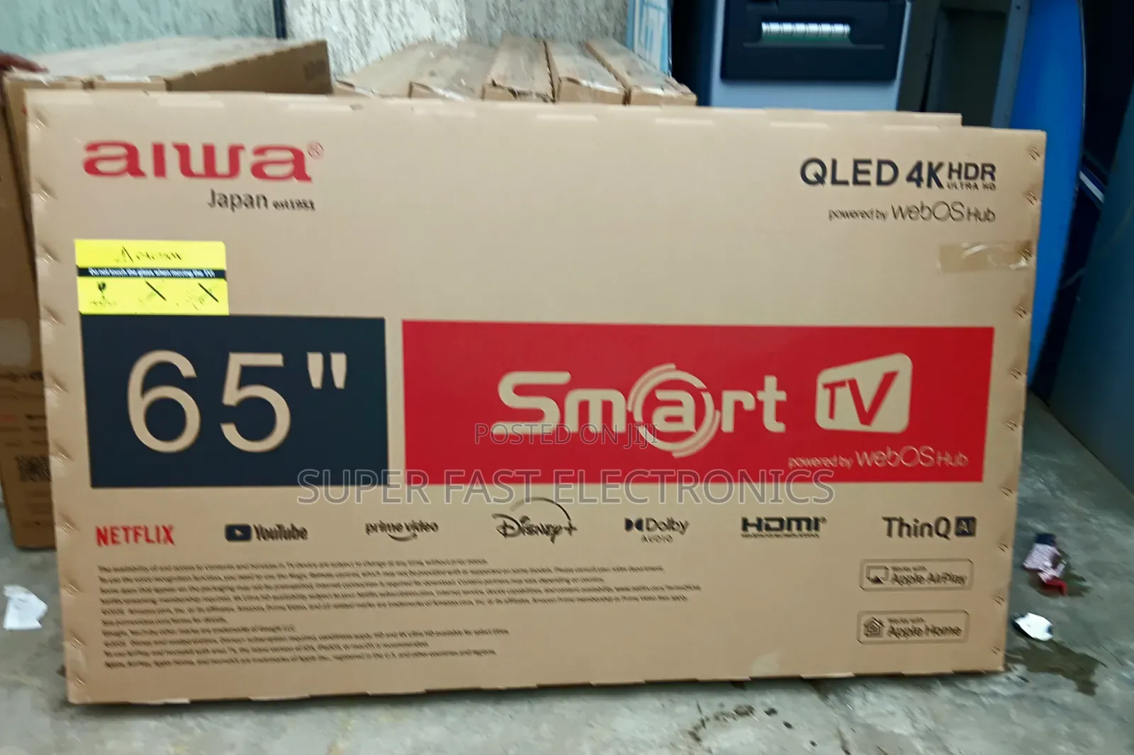 Aiwa Tv 65 Inch Qled Uhd Smart Tv (Powered by Webos Hub) With HDR