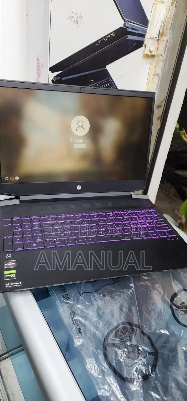 New Laptop HP Pavilion Power 15 6GB AMD Ryzen 7 SSD 512GB