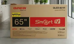Aiwa 65 Inch Tv Qled Uhd Smart Tv – Webos Hub, Hdr, Thinq Ai,
