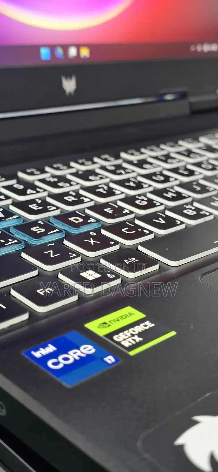 New Laptop Acer Predator Helios Neo 16 16GB Intel Core i7 SSD 512GB