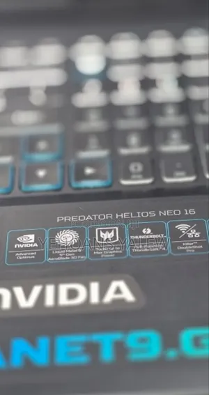 New Laptop Acer Predator Helios Neo 16 16GB Intel Core i7 SSD 512GB