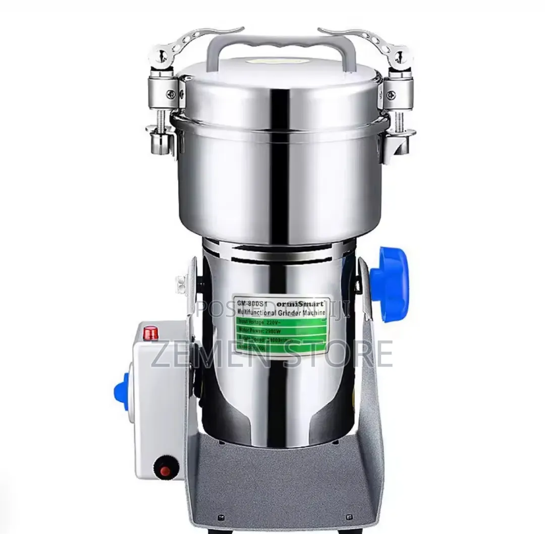 ባለ 1000 ግራም የቡና እና የቅመማ ቅመም መፍጫ | 1kg High-speed Grinder Mill