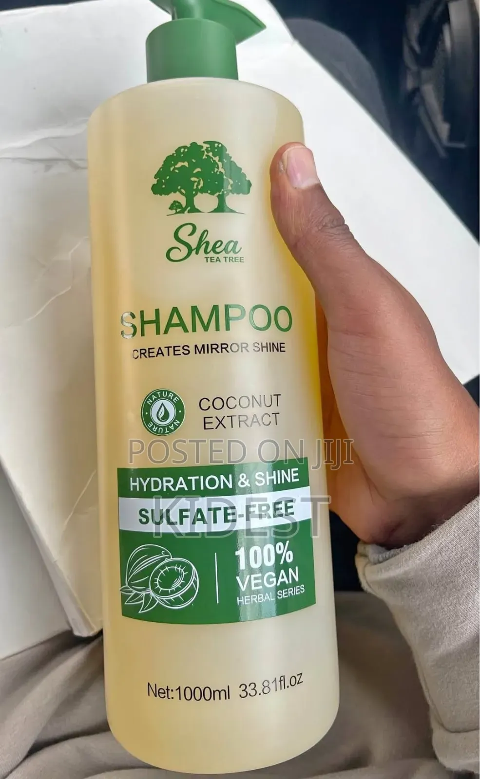 Shea Tea Tree Shampoo and Conditioner