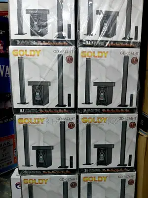 Goldy Multimedia 3.1 Channel Speaker System.