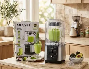 Sokany Commercial Juicer Blender | 8000w | Quiet Design |2.0l Capacity