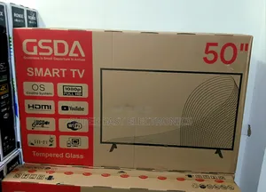 Gsda Tv 50 Inch Smart Android Full Hd 1080ptv With Tempered Glass