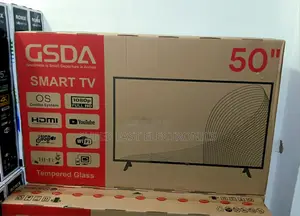 Gsda Tv 50 Inch Smart Android Full Hd 1080ptv With Tempered Glass