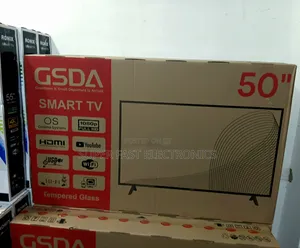 Gsda Tv 50 Inch Smart Android Full Hd 1080ptv With Tempered Glass
