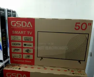 Gsda Tv 50 Inch Smart Android Full Hd 1080ptv With Tempered Glass