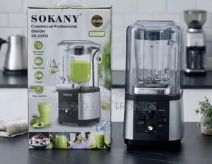 Sokany Commercial Professional Blender | Quiet Design | High-Power