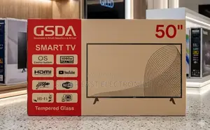 Gsda 50 Inch Tv Smart Android Full Hd – 1080p, Coolita Tempered Glass