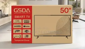 Gsda 50 Inch Tv Smart Android Full Hd – 1080p, Coolita Tempered Glass