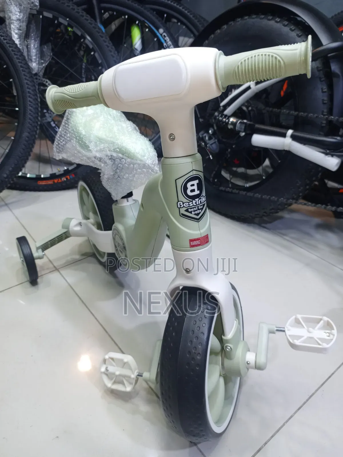 Children's Balance Bike And Tricycle