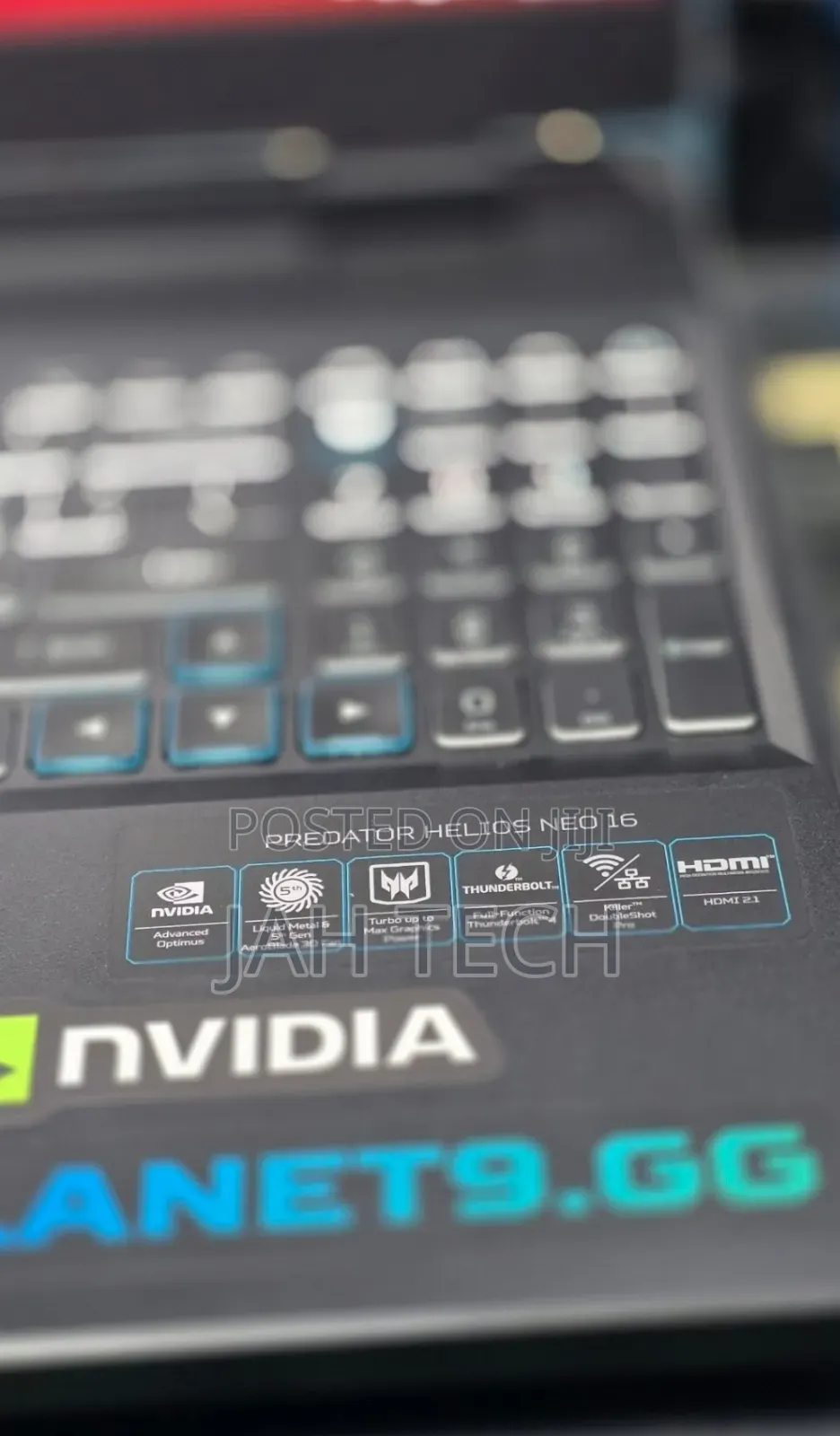 New Laptop Acer Predator Helios 300 16GB Intel Core i7 SSD 512GB