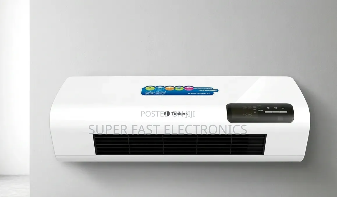 Timberk Room Heater 2000w Wall-Mounted Electric With Remote Control
