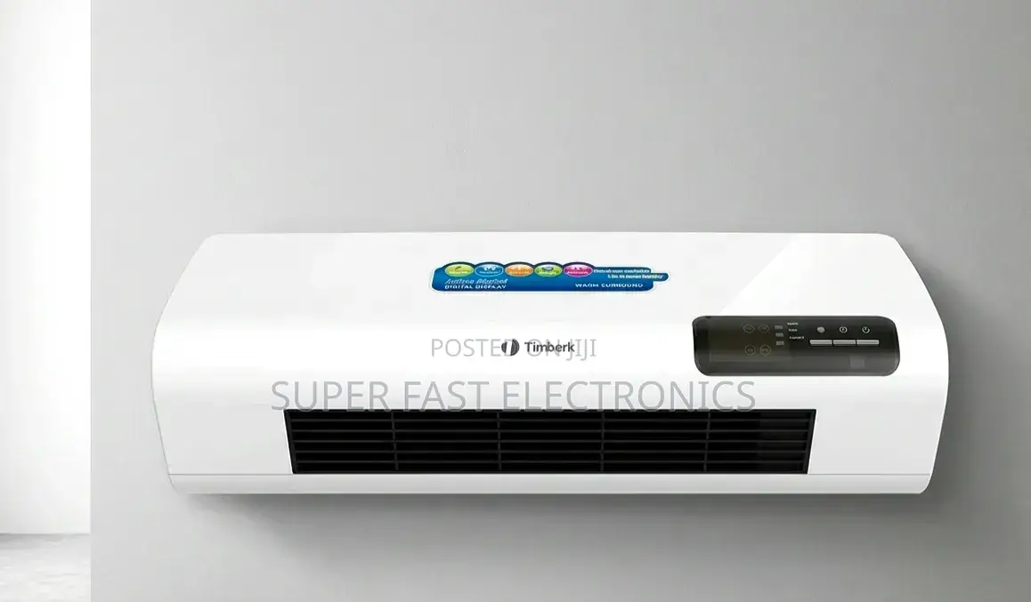 Timberk Room Heater 2000w Wall-Mounted Electric With Remote Control