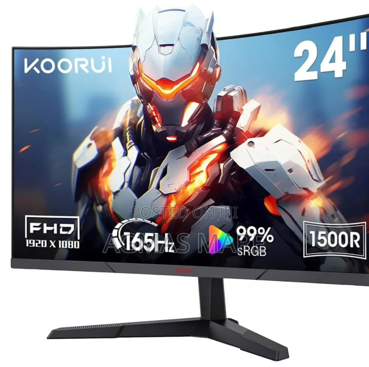Koorui 24e6ca – 24” Curved Gaming Monitor 24-Inc