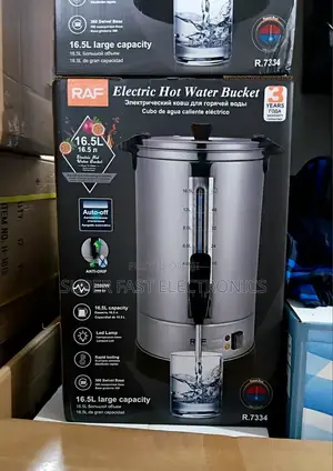Raf 16.5l Electric Hot Water Bucket Catering Urn (2500w)