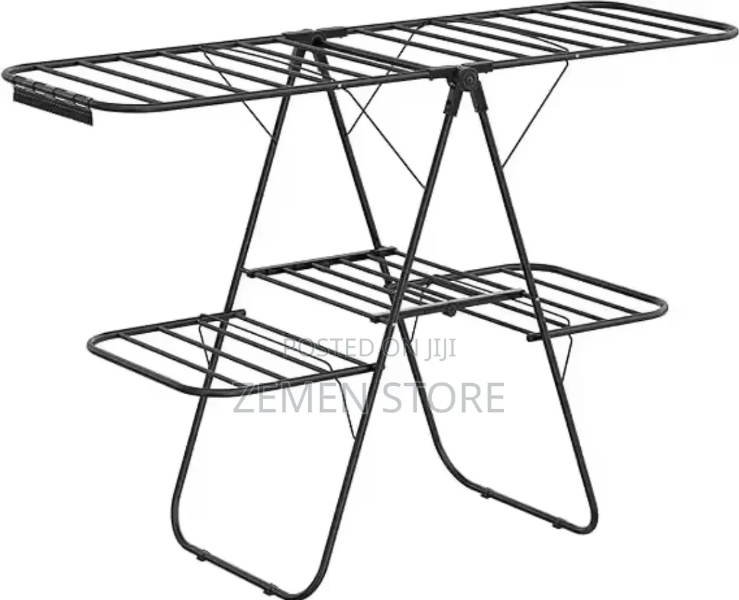 Premium Large Capacity Folding Clothes Drying Rack – Multi-Tier