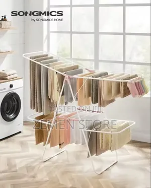 Premium Large Capacity Folding Clothes Drying Rack – Multi-Tier