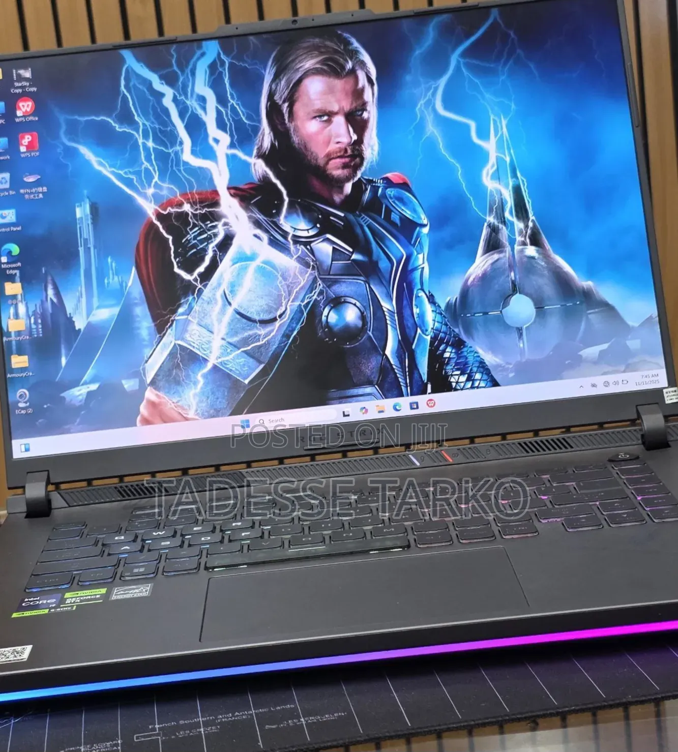 New Laptop Asus ROG Strix G16 G614 16GB Intel Core i9 SSD 1T