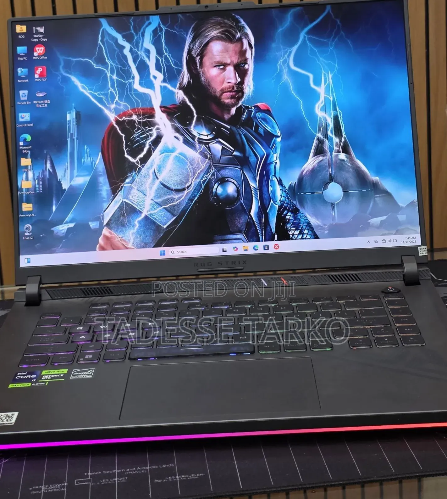 New Laptop Asus ROG Strix G16 G614 16GB Intel Core i9 SSD 1T