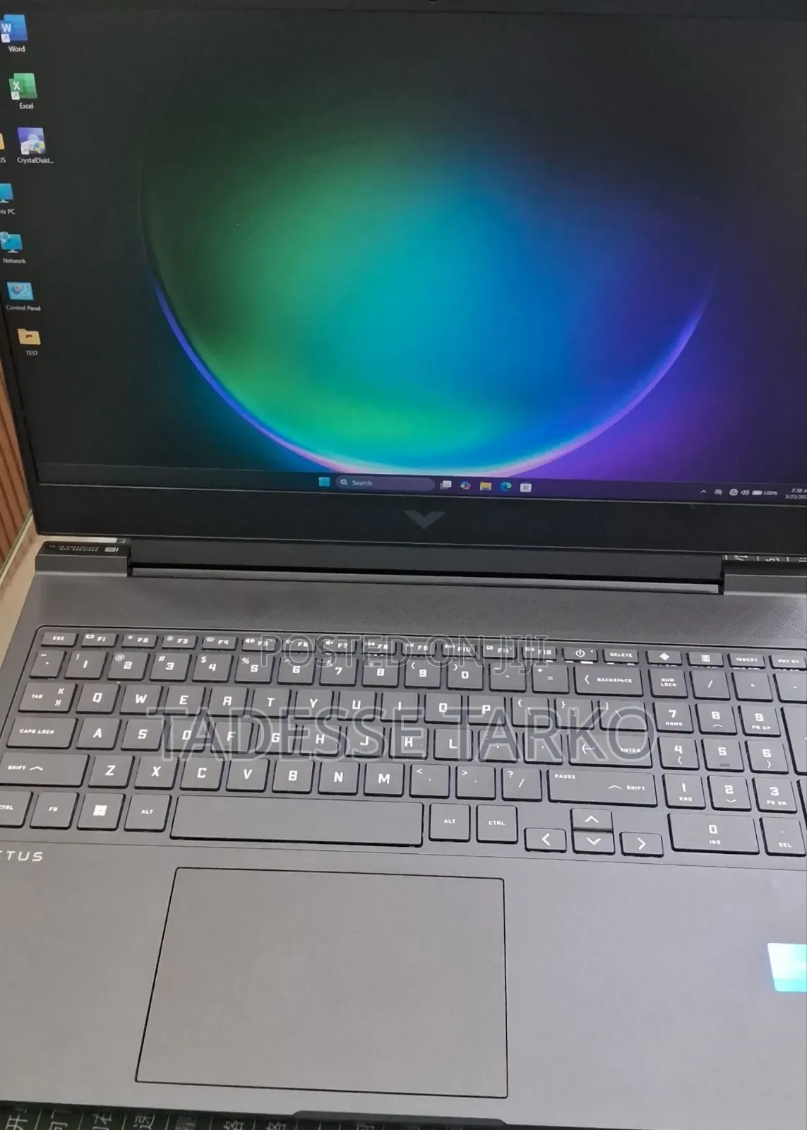 New Laptop HP Victus 16 16GB Intel Core i7 SSD 1T