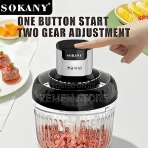 Sokany 800w Wonder Chopper Grinder Set (3l + 0.5l) – Heavy Duty
