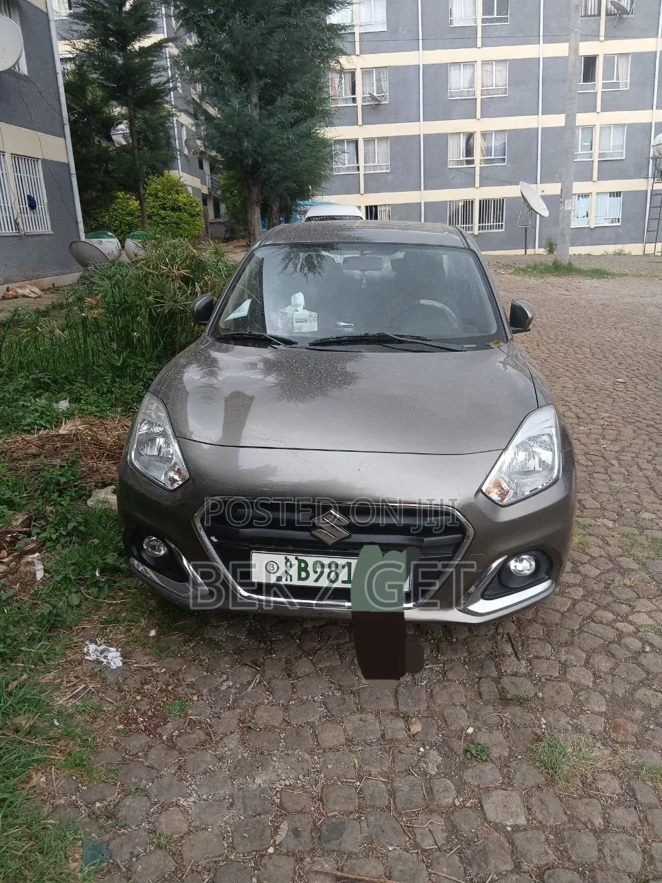 Suzuki Dzire 2022 Matt Black