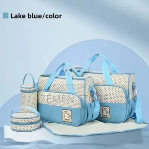 Premium 5-Piece Multi-Functional Diaper Bag Set – Baby Travel Bag