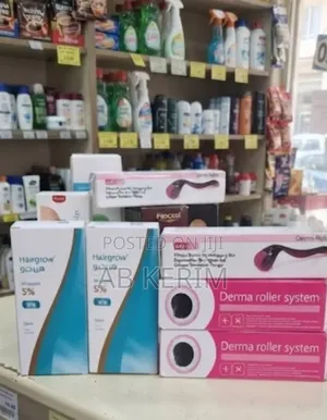 Derma Roller And Hairgrow 5% Minoxidil Solution Set