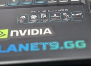 New Laptop Acer Predator Helios Neo 16 16GB Intel Core i7 SSD 512GB