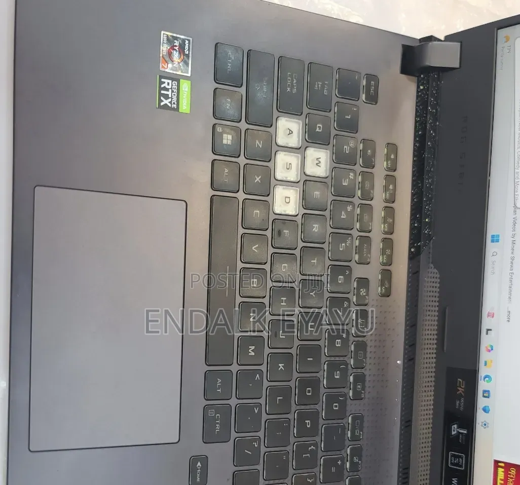 New Laptop Asus ROG Strix G15 16GB AMD Ryzen 7 SSD 512GB
