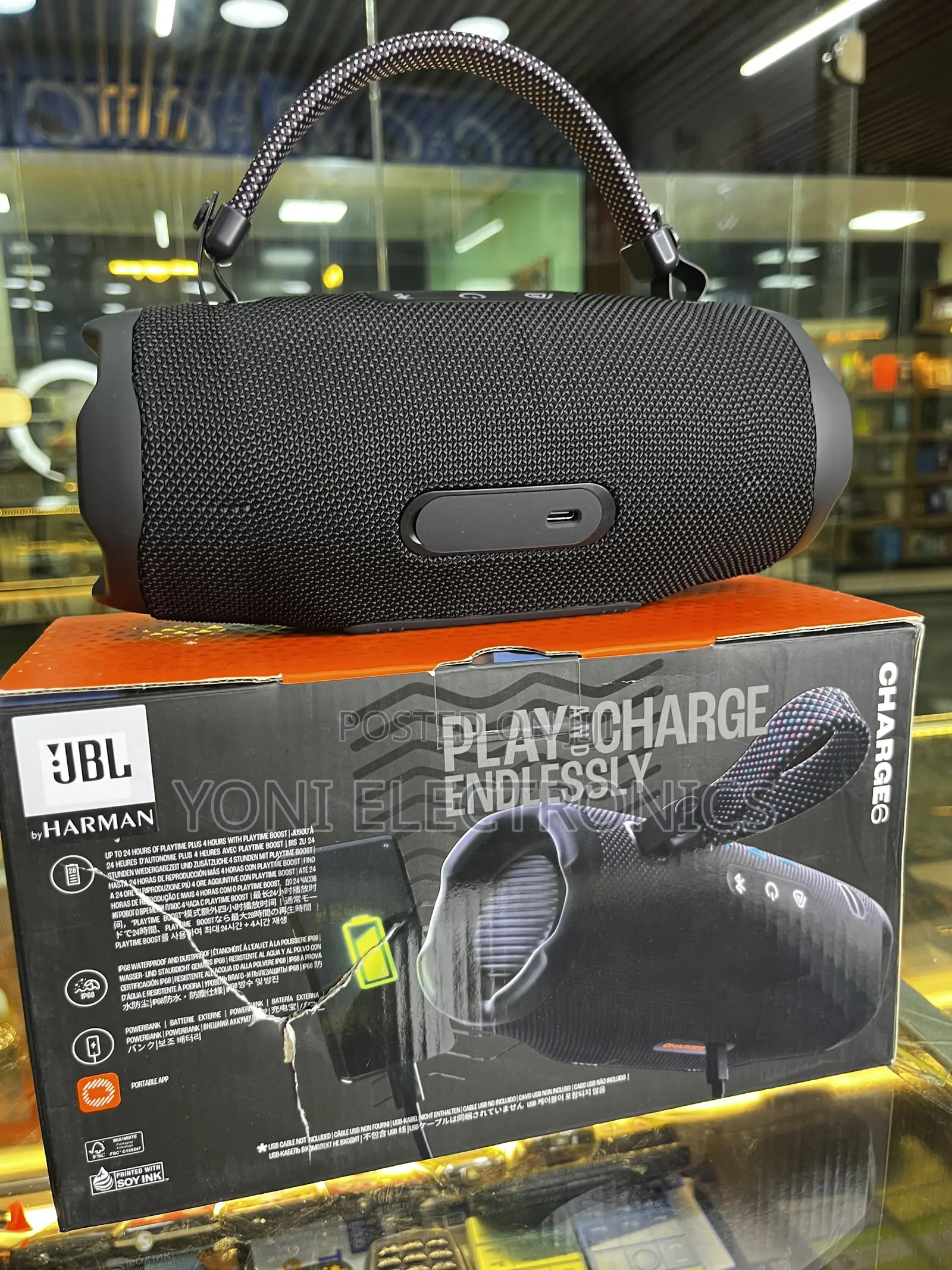 JBL Charge 6 Wireless Bluetooth Speaker
